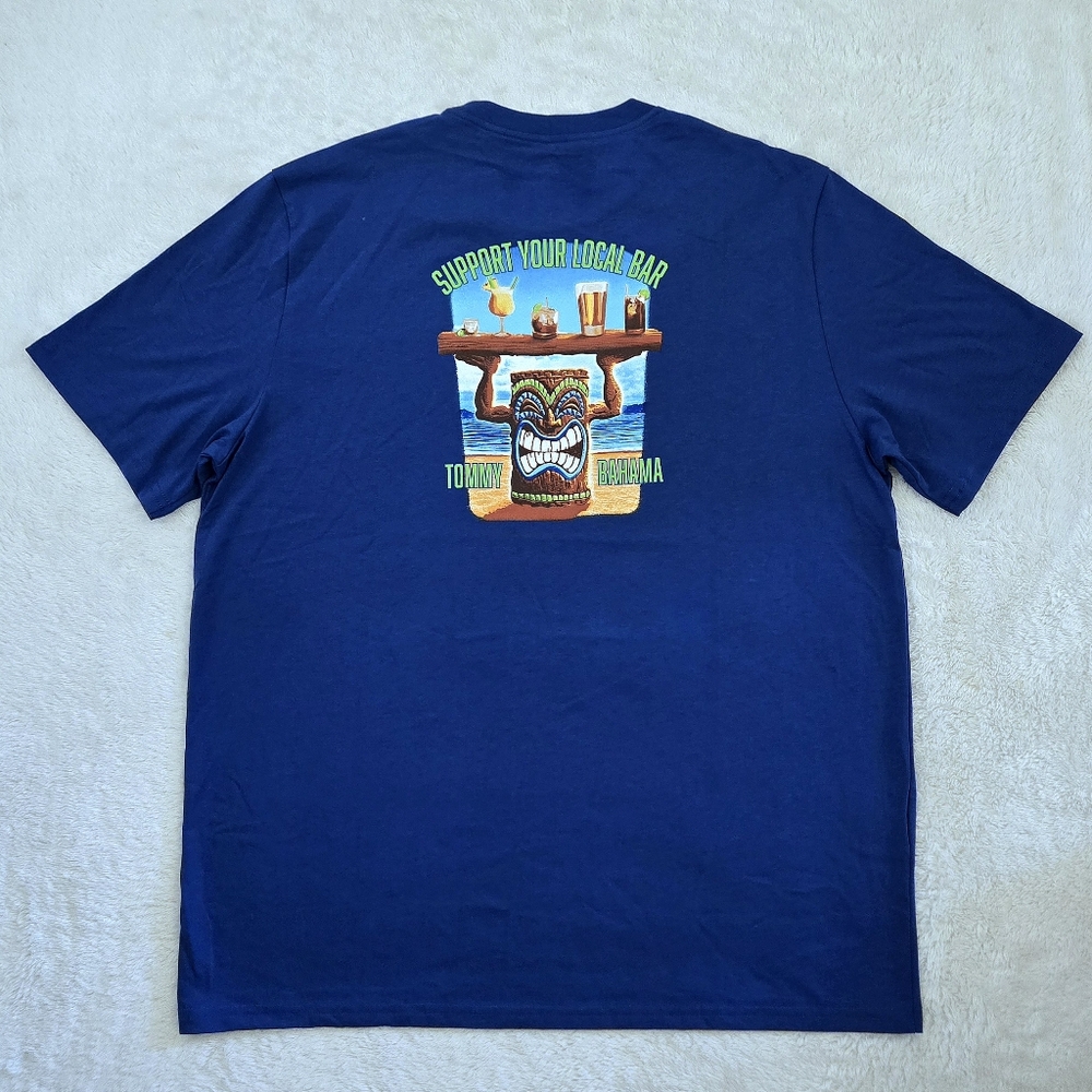 Tommy Bahama "Support Your Local Bar" Graphic Tee👕 - NWT - Picture 9 of 13